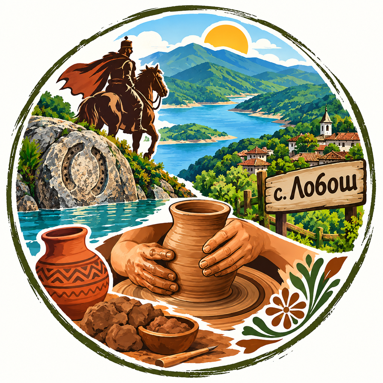 Понеделник - с. Лобош