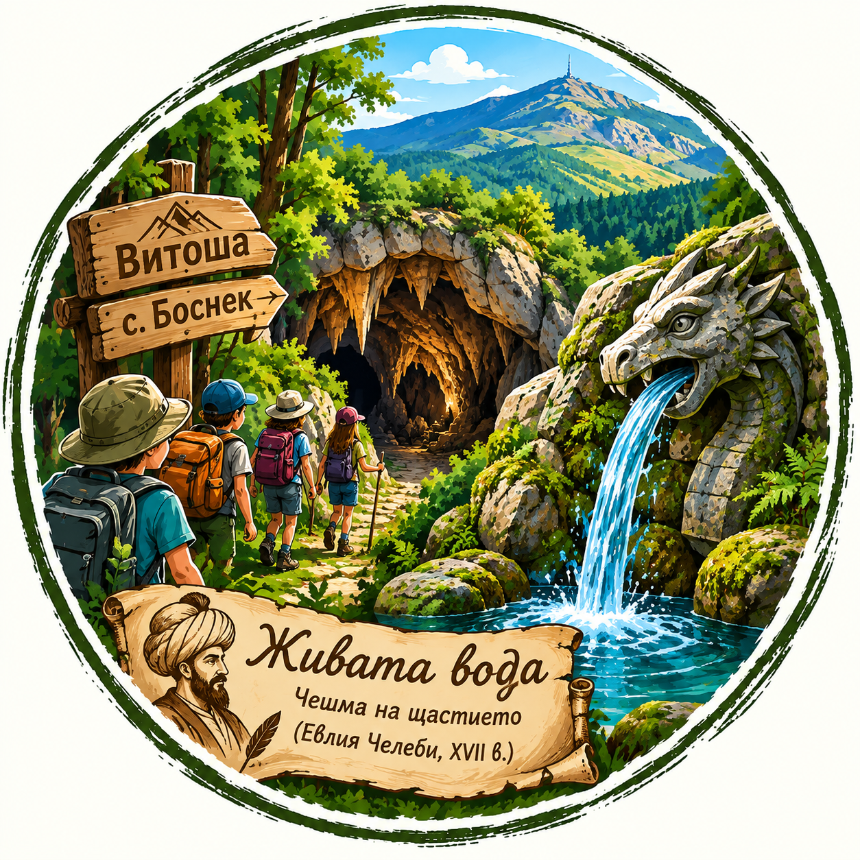 Сряда - Живата вода, с. Боснек